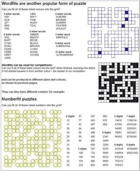 State facts crossword puzzle (includes an answer key). 7 Best Images of Printable Jumble Word Puzzles Coping ...