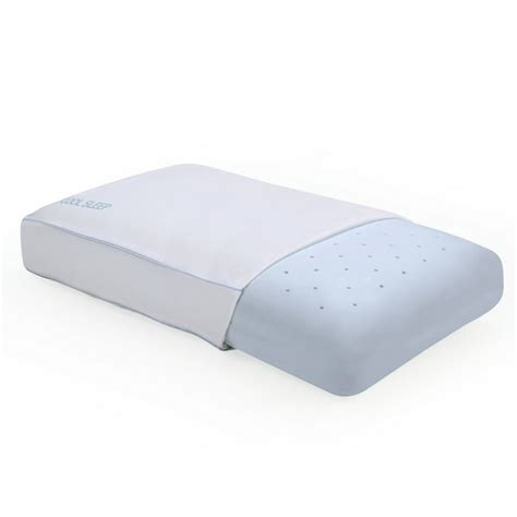 Modern Sleep Cool Sleep Ventilated Gel Memory Foam Gusseted Pillow Multiple Sizes