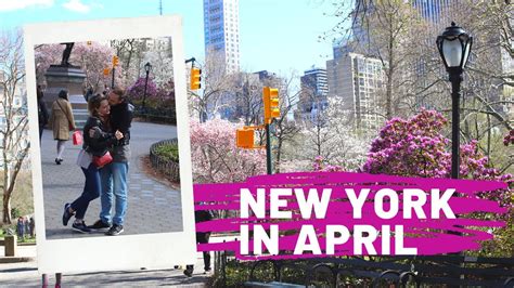 New York In April Travel Vlog Youtube