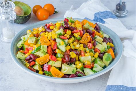 Quick Sweet Spicy Summer Salad Is Super Yummy And Clean Eating