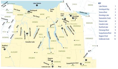 Finger Lakes Region Fish Advisories