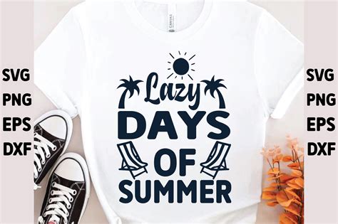 Lazy Days Of Summer Graphic By Design Shop · Creative Fabrica