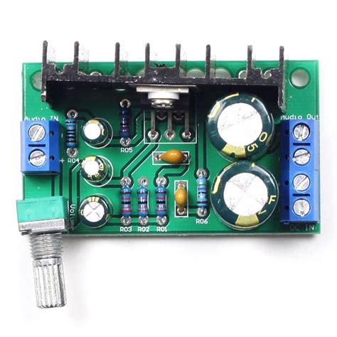 TDA2050 Mono Audio Power Amplifier Board Module DC 12 24V 5W 120W 1