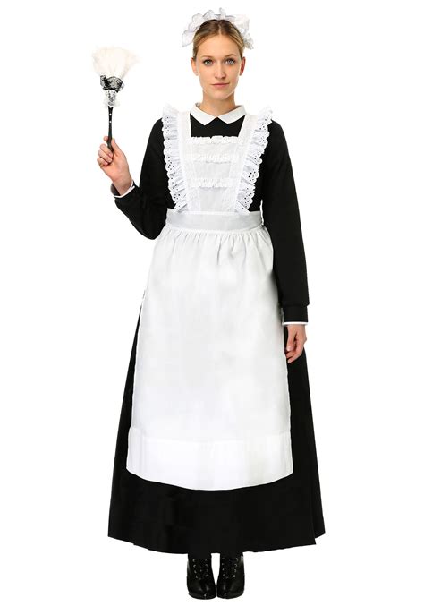Traditional Maid Plus Size Costume For Women