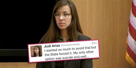 Jodi Arias Tweets About Suicide Claims She Would Have Agreed To Plea