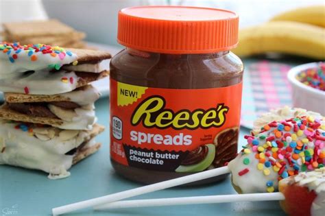 snack time made easy with reese s spreads recipe snacks snack time reeses