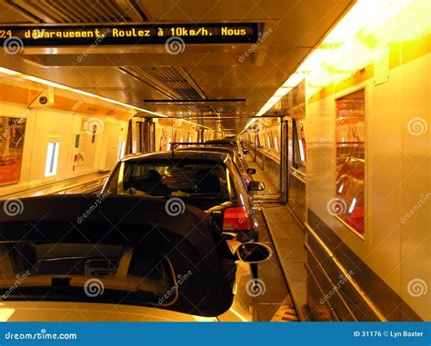 Inside The Channel Tunnel Stock Photo 31176