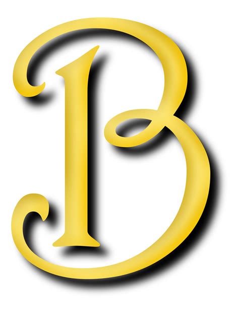 Clipart Alphabet 13 Letter B