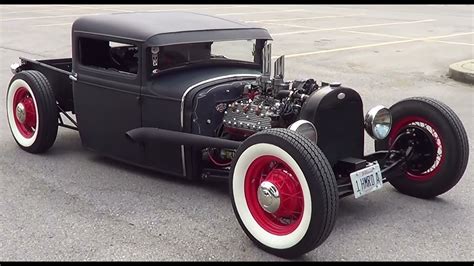 1930 Ford Model A Pick Up Traditional Hot Rod 1 Hmrd A Youtube