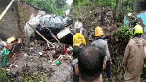 10 Dead After Wall Collapses In Mumbais Chembur Due To Landslide