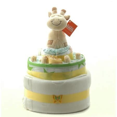 No matter what direction you choose to go, there is likely an excellent option for you on this list of unique baby gifts. Nappy Cake Neutral Giraffe - Baby Gifts - Unisex - Baby ...