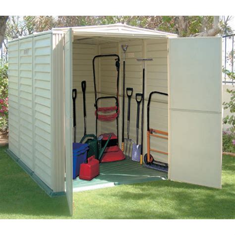 Duramax® 5x8 Yardsaver Vinyl Shed With Floor 130914 Sheds At