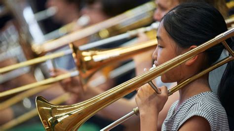 Sydney Youth Orchestras Girl Playing Trombone Goodear Products By