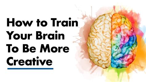 I emailed the current world memory champion at the time, ben pridmore, and he gave me the best advice on thinking faster (and memorizing faster) i have ever received. How to Train Your Brain to Be More Creative