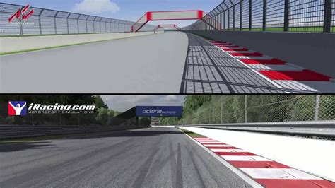 Iracing Vs Assetto Corsa Circuit Gilles Villeneuve Very Wip Youtube