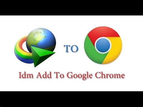 This method is no more working on chrome. How to add Idm manually in Google Chrome extension - YouTube