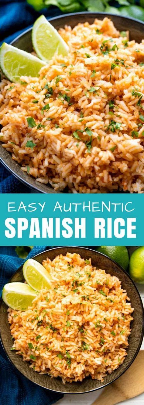 Spanish Rice Is An Easy And Delicious Side Dish That Goes Well With Any Mexican Or Mexican Insp