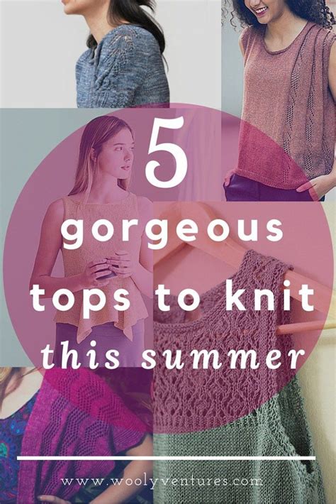 Summer Knitting Patterns Knitting Blogs Diy Knitting Knitting