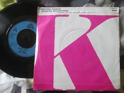 The Kinks Better Things Arista Records Arist Uk Inch Vinyl Single Picclick