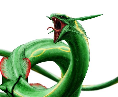 Realistic Rayquaza On Behance