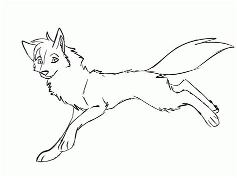 Coloring Pages Of Anime Wolves Coloring Home