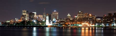 Wallpaper 3840x1200 Px Canada City Lights Montreal Multiple