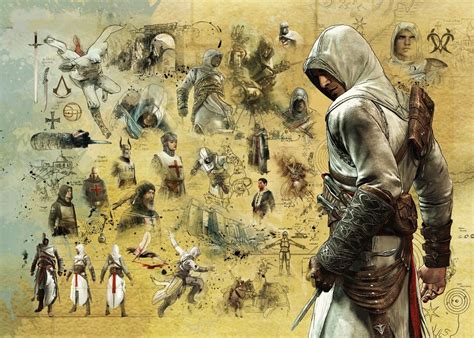 Lithographie Assassins Creed Artwork Assassins Creed Series Ubisoft
