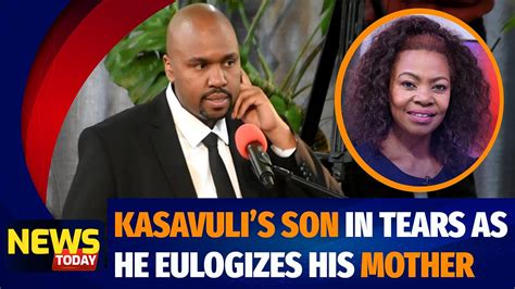 Emotionalcatherine Kasavulis Son Movingtribute To His Late Mother