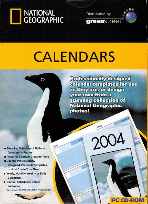 National Geographic Calendars Uk Software