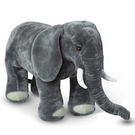 Melissa And Doug Giant Elephant Lifelike Stuffed Animal For Sale Katy