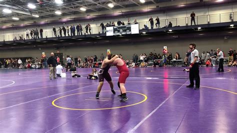 8th Grade Conference Wrestling Meet Match 1 Youtube