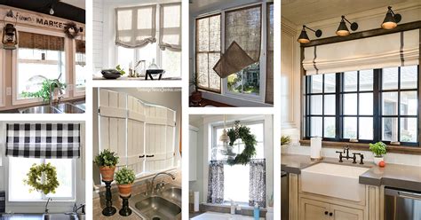 I have put together 15 diy window treatments to inspire you! 26 Best Farmhouse Window Treatment Ideas and Designs for 2020