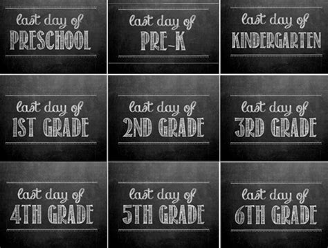 First Day Of Third Grade Printable