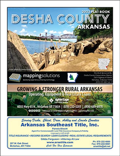 Desha County Arkansas 2023 Plat Book Mapping Solutions