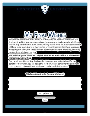'we need to prepare for the event this pandemic exercise was called event201 and took place in october 2019, literally right before the. Burial Wishes - Fill Online, Printable, Fillable, Blank ...