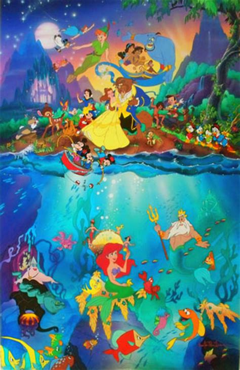 Disney Acrylic Paintings