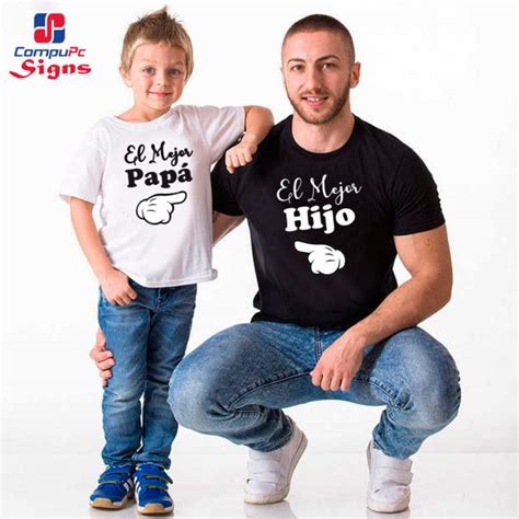 T Shirts El Mejor Papá 3 Compupc Signs