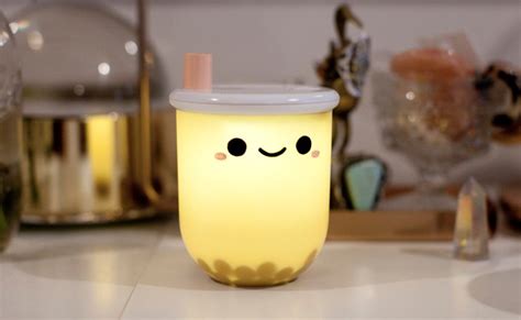 This Bubble Tea Ambient Nightlight Might Make You Want A Midnight Snack