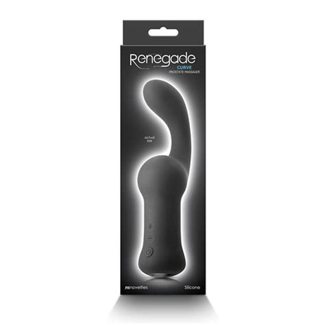 Renegade Curve Vibrating Prostate Massager Platinum Treasures