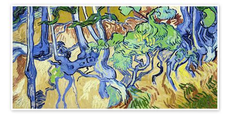 Tree Roots And Tree Trunks Print By Vincent Van Gogh Posterlounge