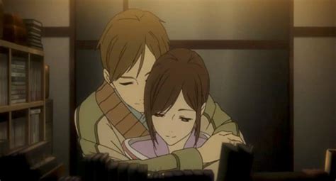 Anime hug cute anime cute anime couple GIF - Find on GIFER