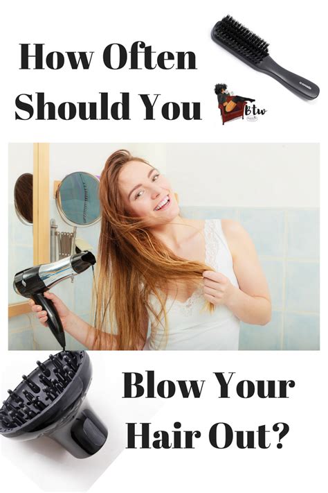 Blow drying your hair can damage and dry it out. How Often Should You Blow Your Hair Out | Beauty That ...