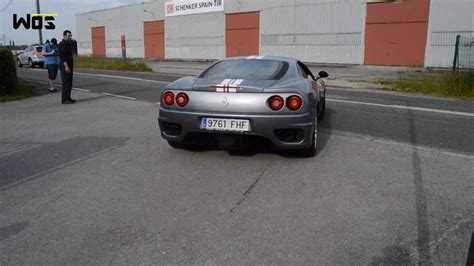 Ferrari 360 Modena Wcapristo Exhaust System Wos Youtube