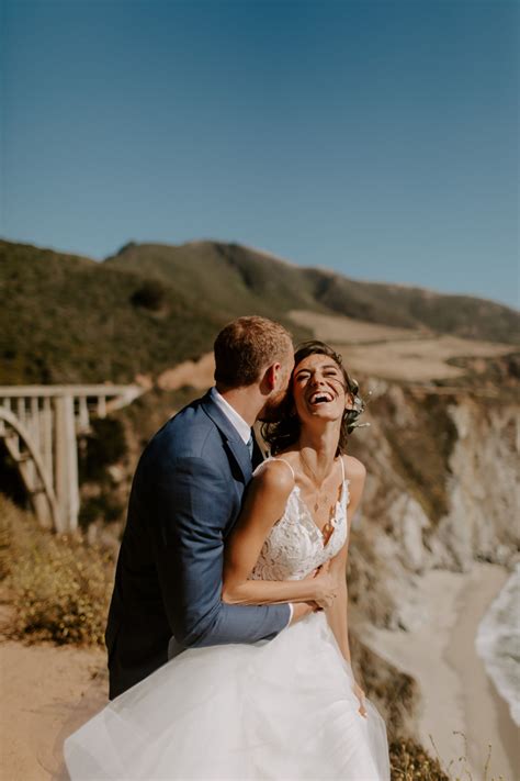 Getting to pfeiffer beach is not easy. This Pfeiffer Beach Wedding Focused on Intimacy and the ...