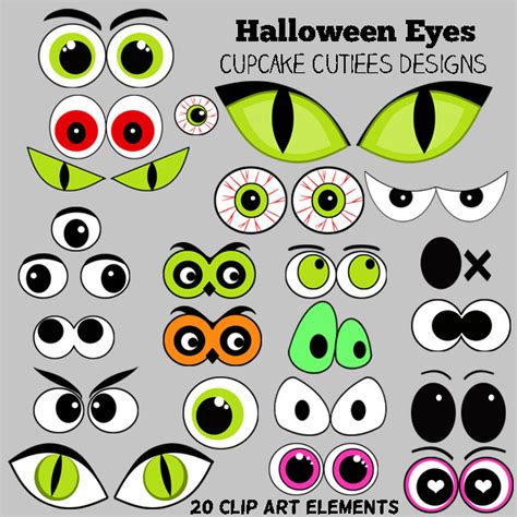 77 Spooky Eyes Clip Art Clipartlook