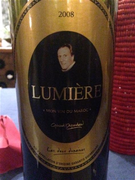 L'acteur gérard depardieu, grand amateur de vin et propriétaire de plusieurs vignobles, va se lancer dans la production de vodka bio en russie. Gerard Depardieu Lumière Mon Vin Du Maroc Les Deux ...