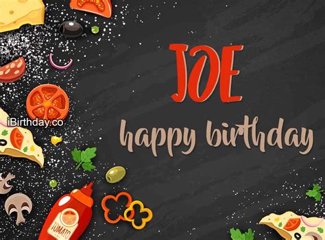 Joe Food Birthday Meme Happy Birthday
