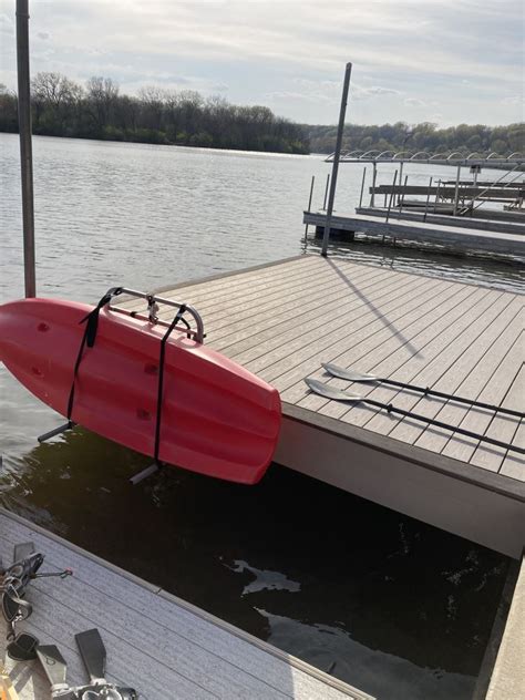 Kayak Lift And Storage Rack Dock Or Water Entry Dock Craft