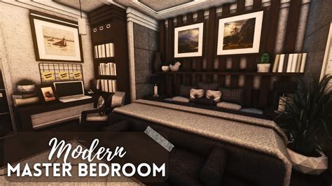 Roblox Bloxburg Modern Master Bedroom ┊ ꒰ Speedbuild ꒱ Itapixca