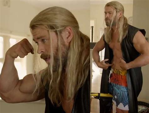 Watch Chris Hemsworth Thor Your Ripped Roommate From Hell